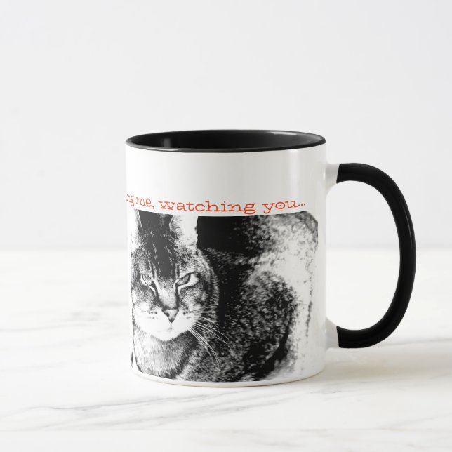 Cat Ringer Mug (Right)