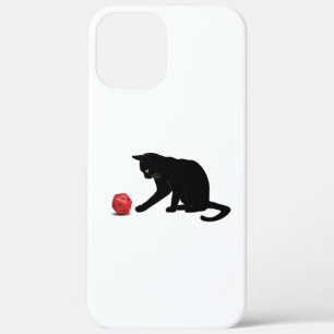 Cat Rolling Dice RPG Role Playing Games iPhone 12 Pro Max Case