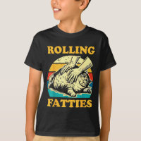Cat Rolling Fatties Funny For Men Women 