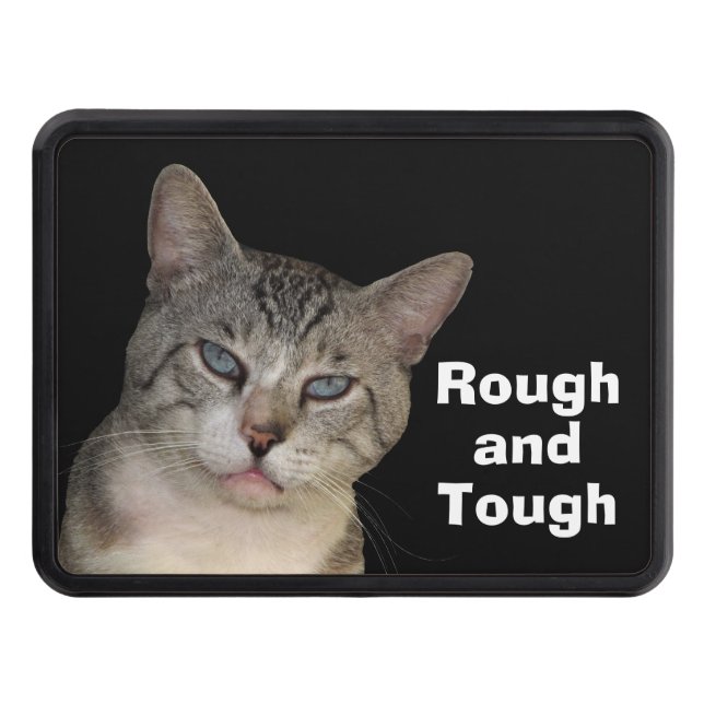 Cat Rough and Tough Trailer Hitch Cover (Front)