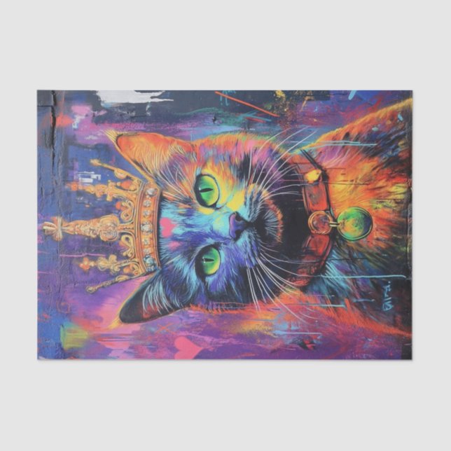 Cat Royal Highness11 Tissue Paper (Front)