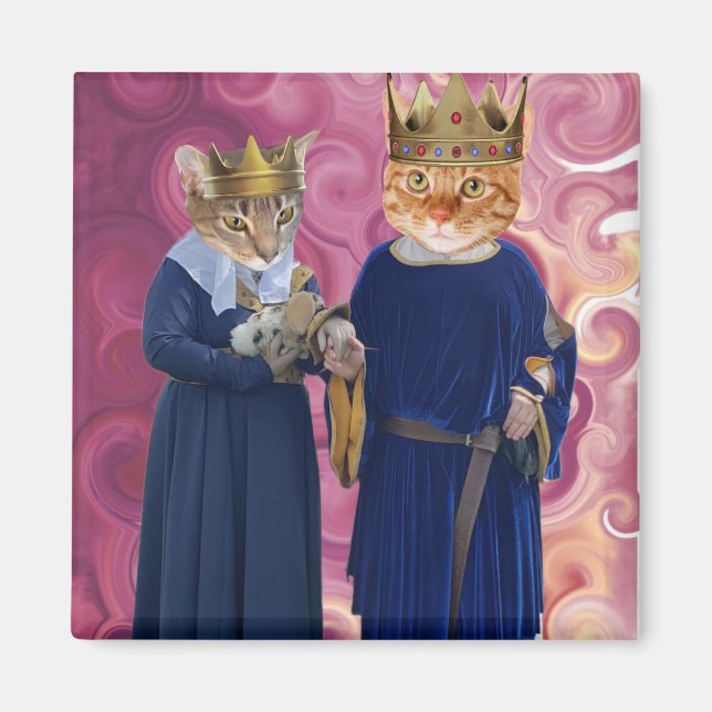 Cat Royalty Magnet (Front)