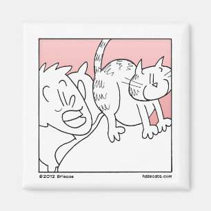 Cat Rude Awakening Magnet