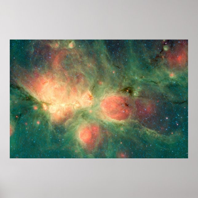 Cat’s Paw Nebula Milky Way Poster (Front)