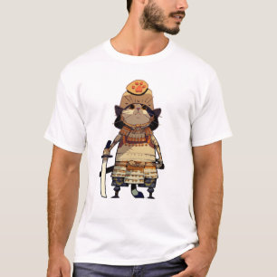 Cat Samurai T shirt