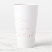 Cat Saying Coffee Mug