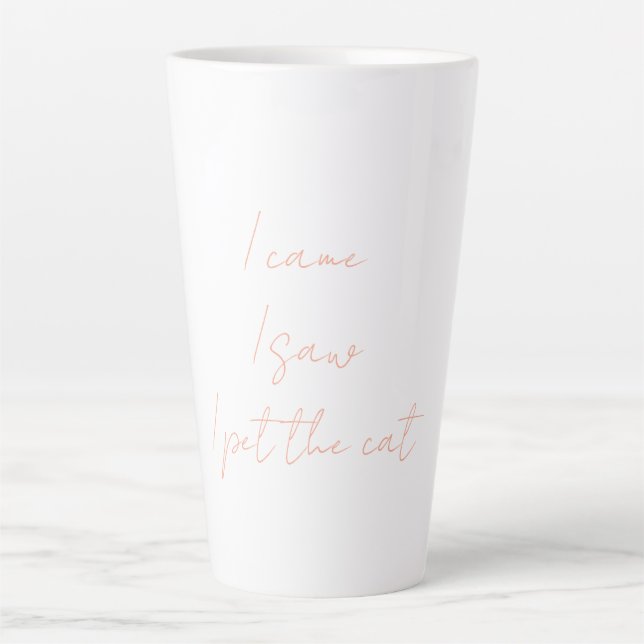 Cat Saying Coffee Mug (Front)