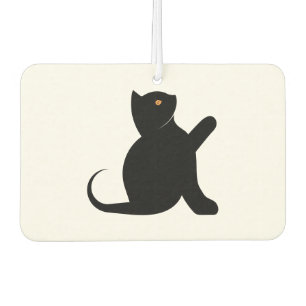 Cat Saying Hello Air Freshener
