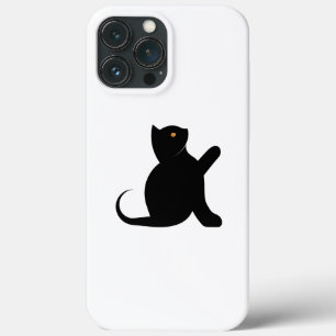 Cat Saying Hello iPhone 13 Pro Max Case