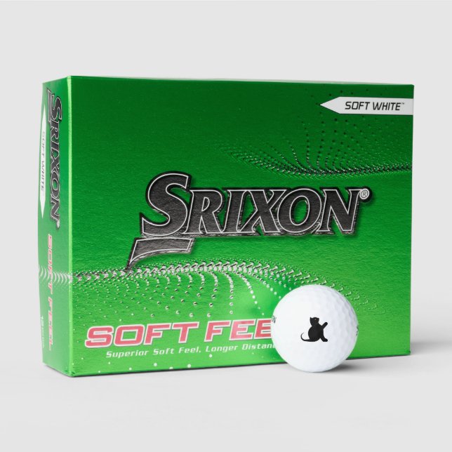 Cat Saying Hello Golf Balls (Packaging)