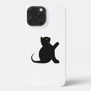 Cat Saying Hello iPhone 13 Pro Max Case