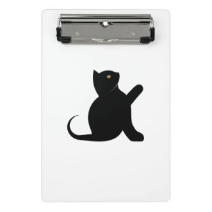 Cat Saying Hello Mini Clipboard