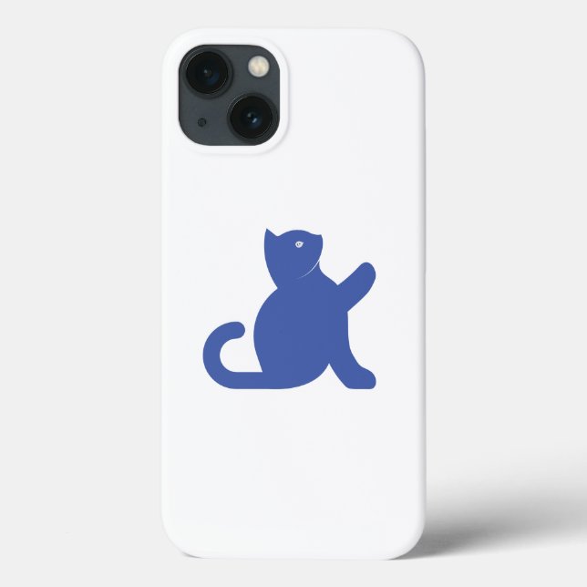 Cat Says Hello Case-Mate iPhone Case (Back)