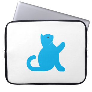 Cat Says Hello Laptop Sleeve