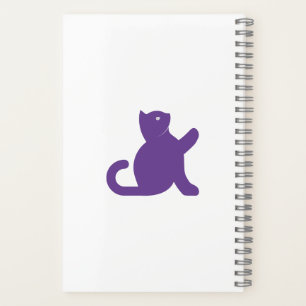Cat Says Hello Notebook