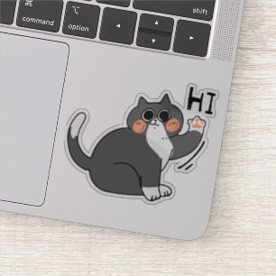 Cat Says Hi