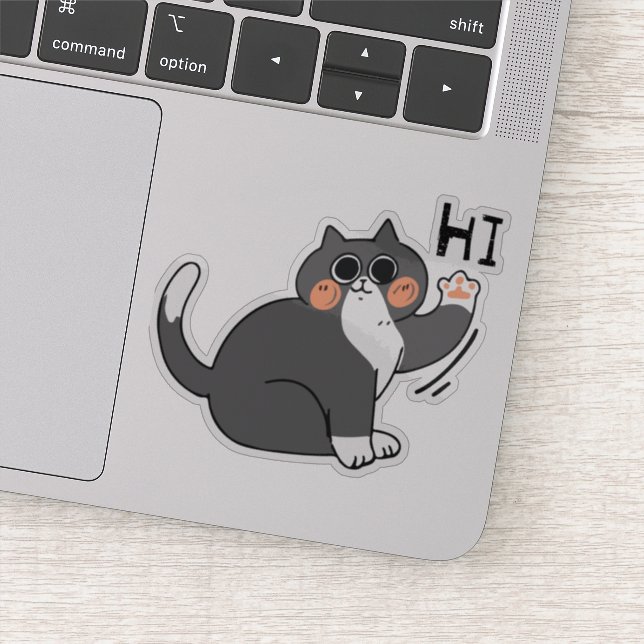Cat Says Hi (Detail)