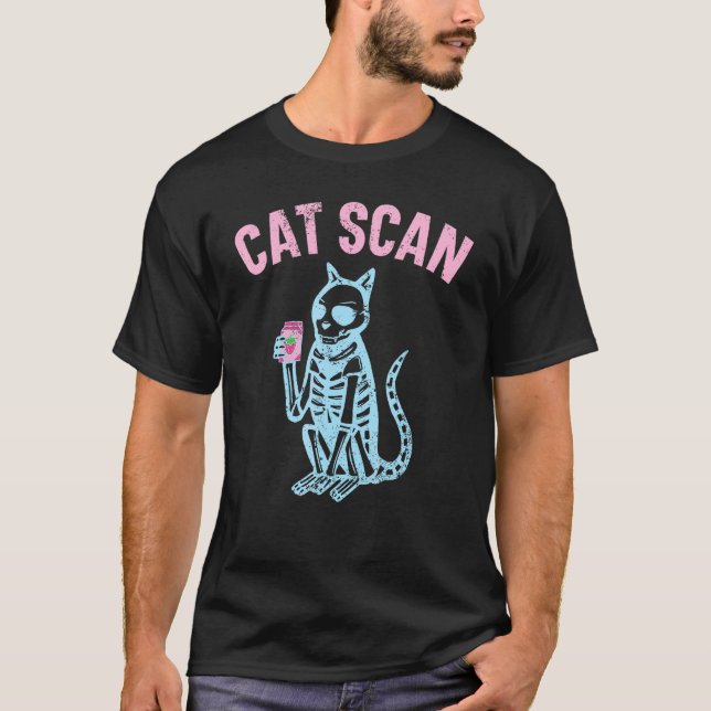 Cat Scan Radiologist Radiologic Technologist Radio T-Shirt (Front)