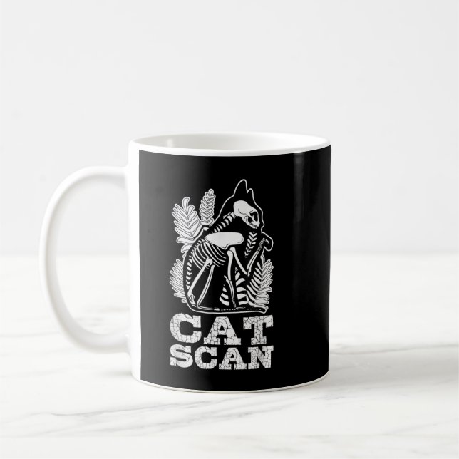 CAT Scan Radiology Technician T-Shirt Coffee Mug (Left)