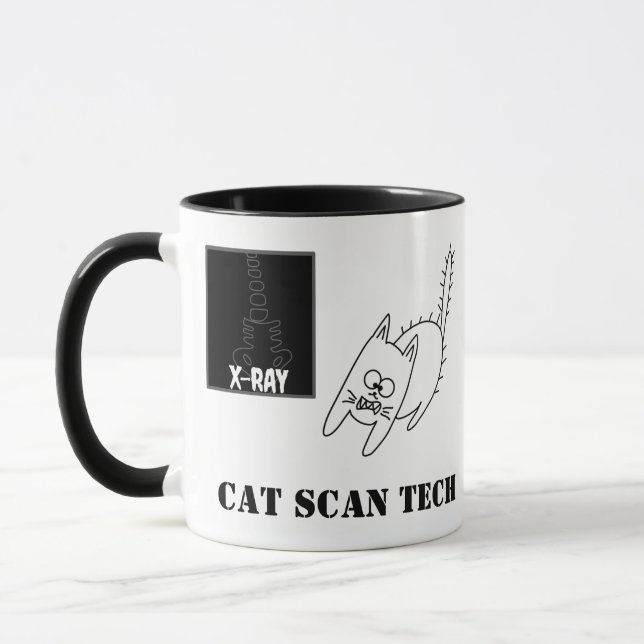 Cat Scan Technologist Technician Coffee Mug (Left)