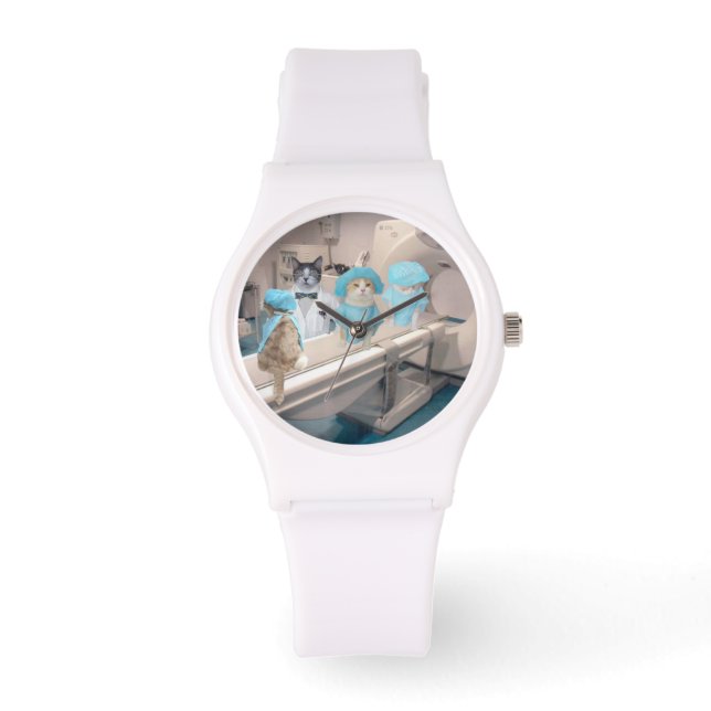 Cat Scan Watch for Nurse/Pediatric Doctor (Front)