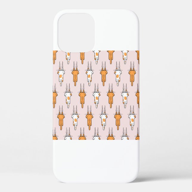 Cat scratch seamless pattern Case-Mate iPhone case (Back)