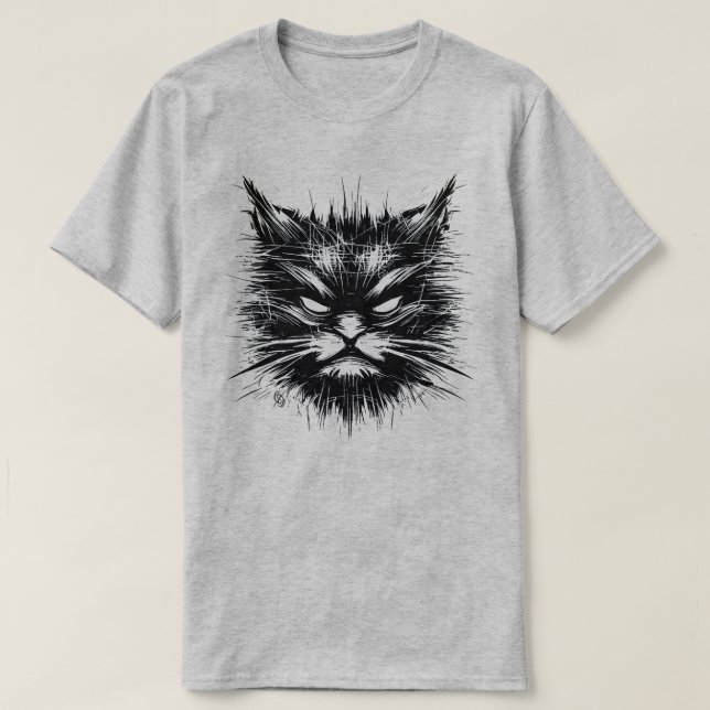 Cat Scratch T-Shirt (Design Front)