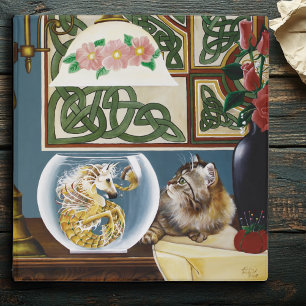 Cat Sea Horse Fantasy Binder