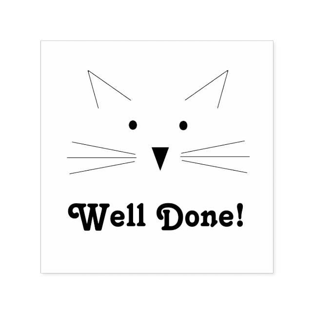 Cat Self-Inking Stamp (Design)