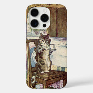 Cat Serving Tea - Beatrix Potter iPhone 16 Pro Case