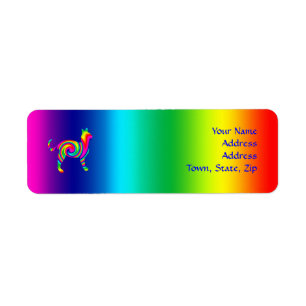 Cat Shaped Rainbow Twist