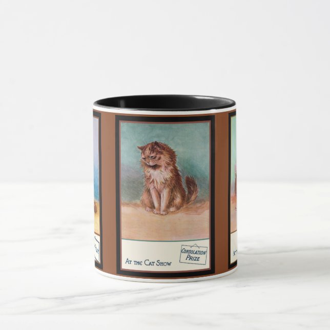 Cat Show Louis Wain Cats Mug (Center)