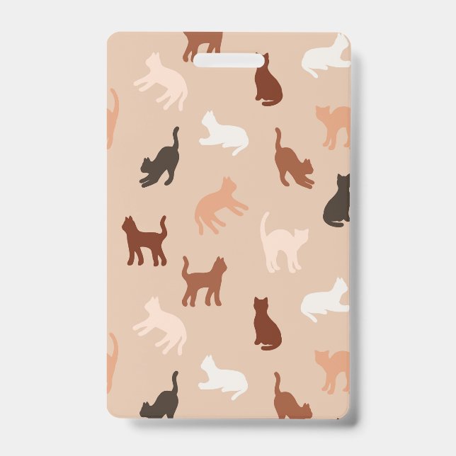 Cat silhouette badge (Front)