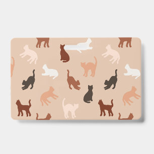 Cat silhouette badge