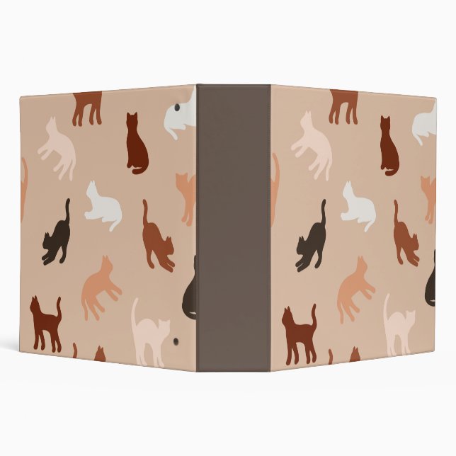 Cat silhouette binder (Background)