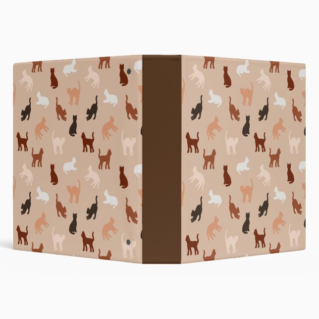 Cat silhouette binder (Background)