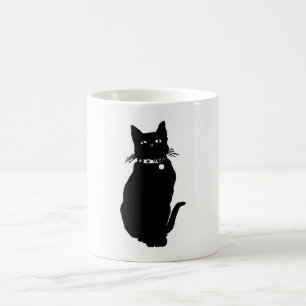 Cat Silhouette Coffee Mug