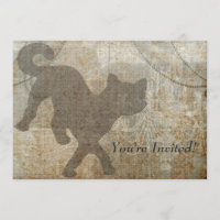 Cat Silhouette French Chandelier Adult Party