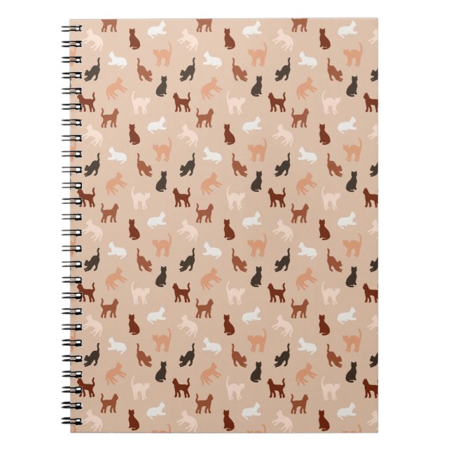 Cat silhouette notebook (Front)