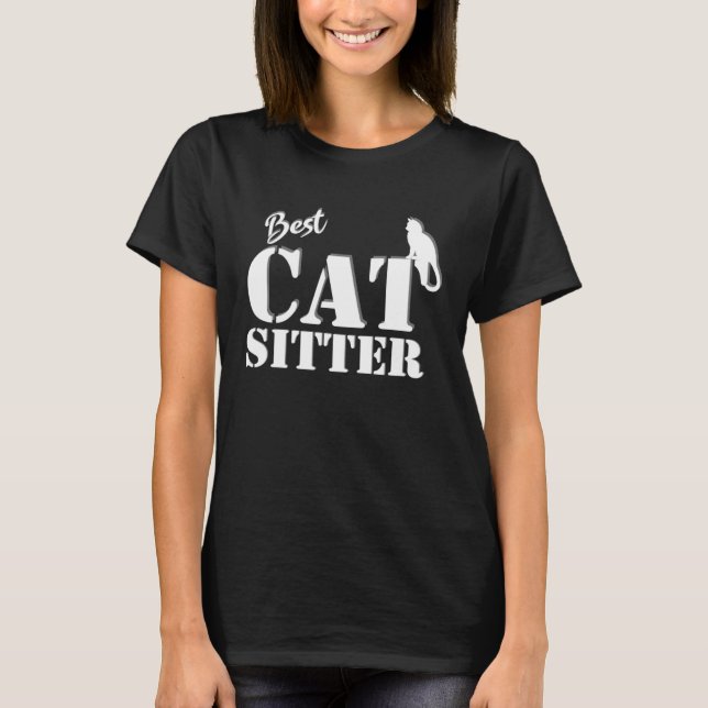 cat sitter thank you T-Shirt (Front)