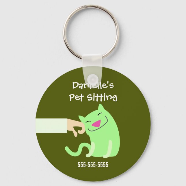 Cat Sitter's Keyring (Front)