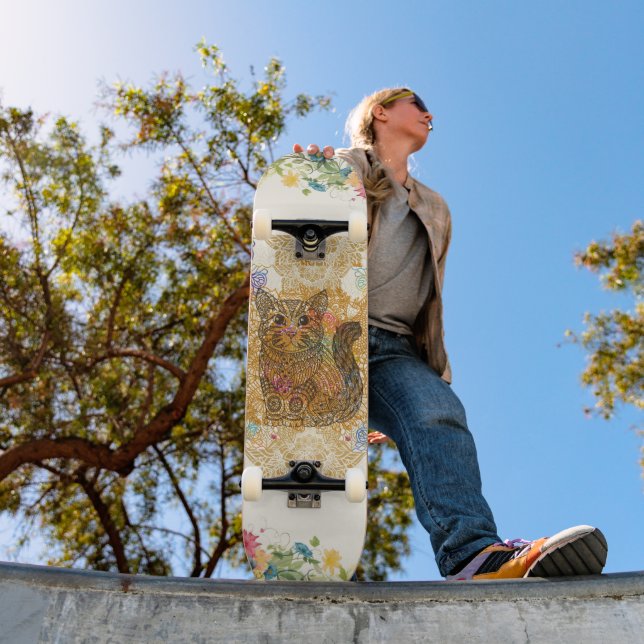 Cat Skateboard (Outdoor 1)