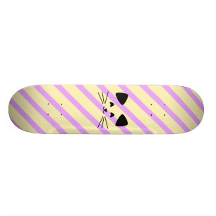 cat skateboard for girls pink