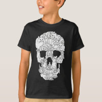 Cat Skull Kitty Skeleton Halloween Goth Punk Emo G