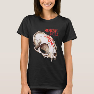 Cat Skull Witchcraft Vulture Culture Gothic Art Me T-Shirt