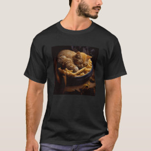 Cat Sleep Mac And Cheese 1 T-Shirt