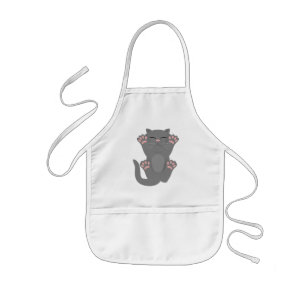 Cat Sleeping Kids Apron