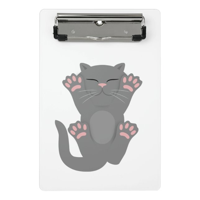 cat sleeping mini clipboard (Front)