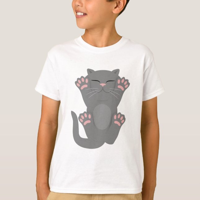 Cat Sleeping T-Shirt (Front)