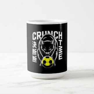 Cat Soccer Crunch Mug Perfect Gift for Soccer Fan